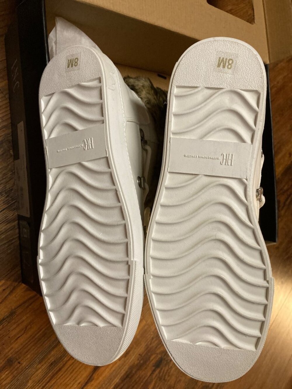 INC International Concepts Women White Winter Boot 8M US New In Box - Picture 7 of 9
